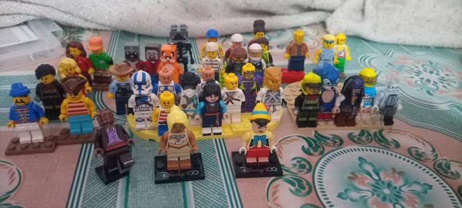 Rare lego minifigure Collection up for sale