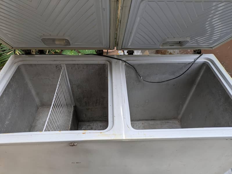 waves 2door deep freezer 2