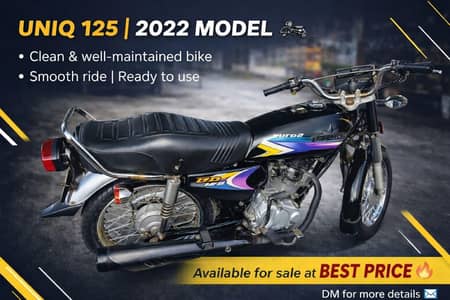 united/ unique 125 bike 2022