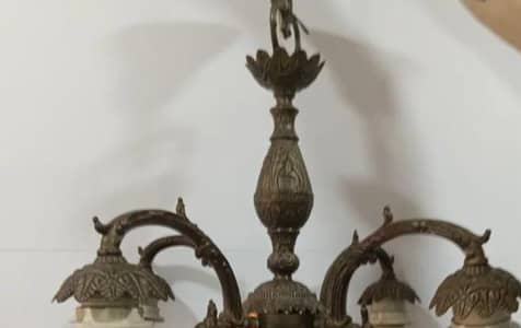 3 light Schindler Antique