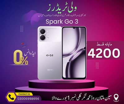 Tecno Spark Series on Easy Installments | Spark Go | Spark 4| Spark 50