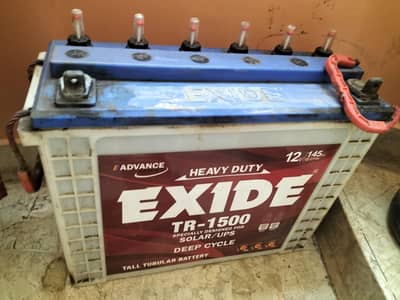 Exide TR 1500 12V145AH battery for Sale