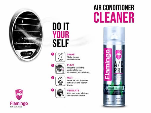 Flamingo AC Pro Car Air Conditioner Cleaner - 500ml