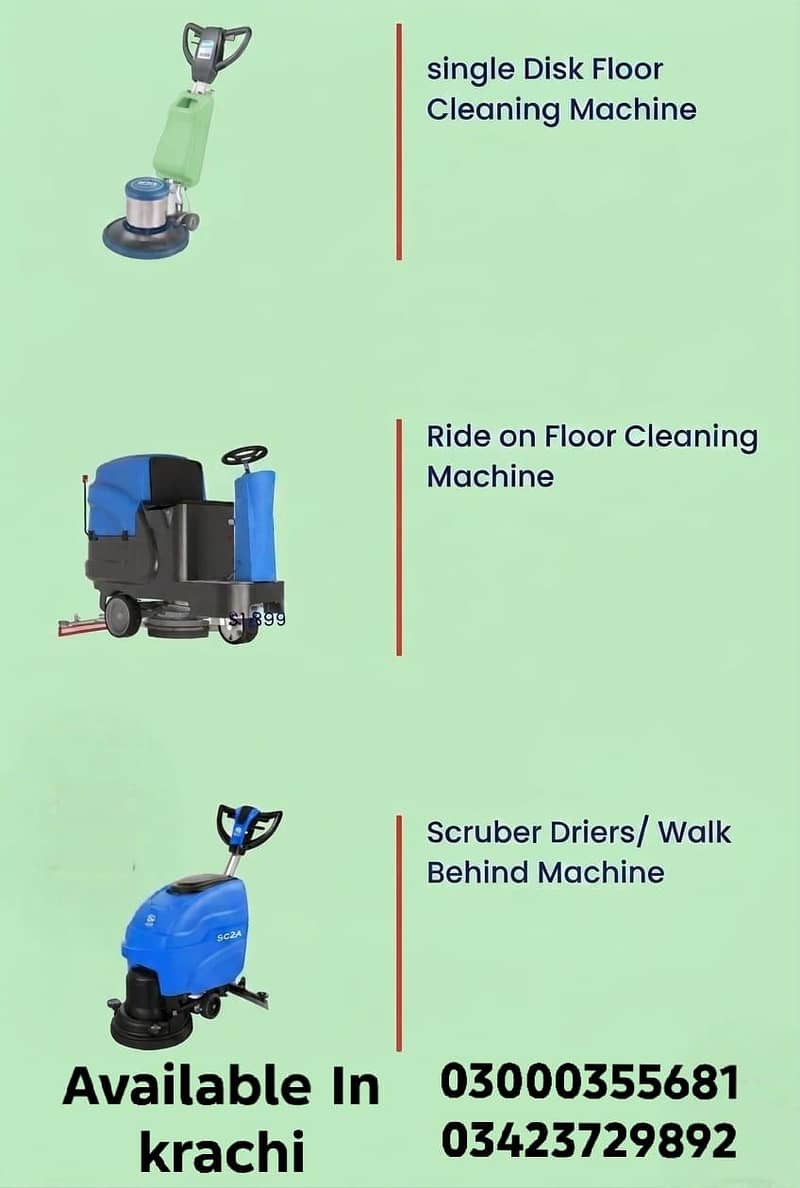 Single Disk Floor Cleaning Machine 2