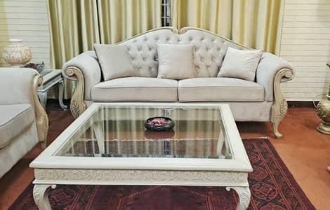 two sets of seven seater sofa for sale in good condition