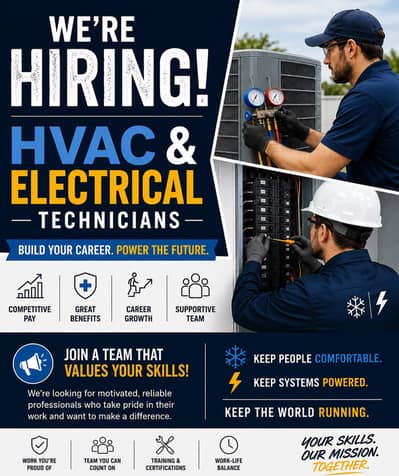 Electrical and AC technician