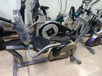 Exercise (Magnetic recumbent bike) cycle