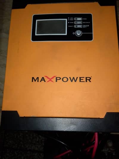 Max power 1800 watt ups with 2 batteries