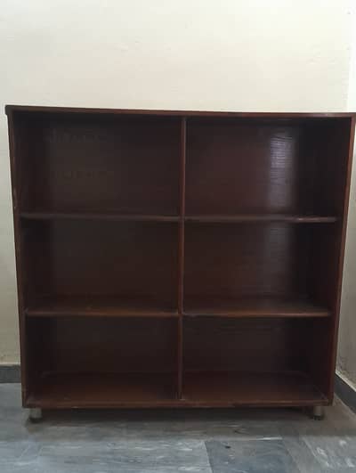 Wood Shelf Cupboard Good Condition