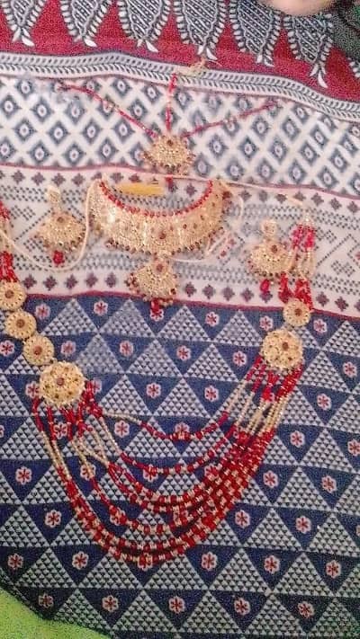 bridal jewellery set