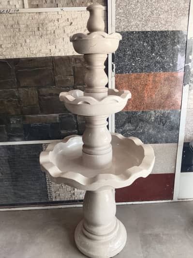 Title: Luxury Marble Fountain (8 Pieces) | Garden & Home Decor | Stone