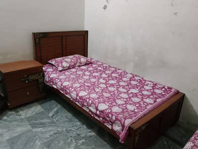 Single Beds pair without matress