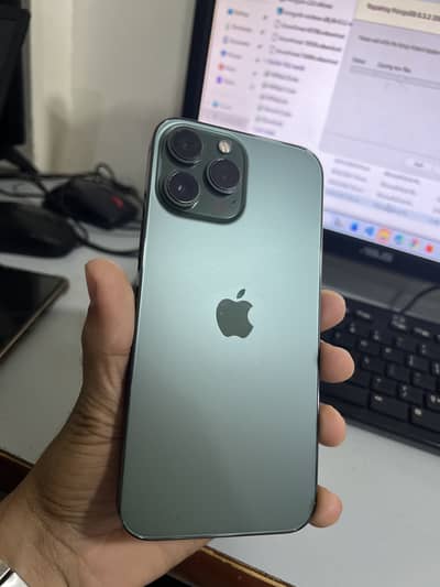 Apple iPhone 13 Pro Max 128GB Alpine Green JV - 10/10 Condition