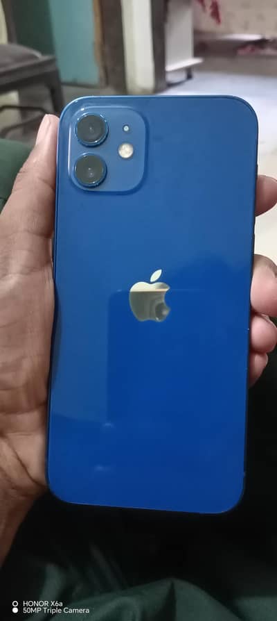 I phone 12 Blue color  jV