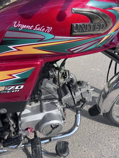 70cc united bike