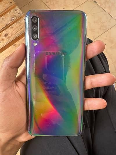 offical pta samsung A50 4gb 128gb penel change