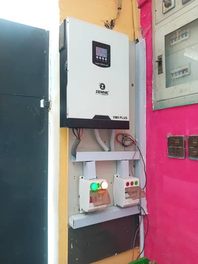 ziewianic 3.2kw solar inverter simtek mppt , automatic relay