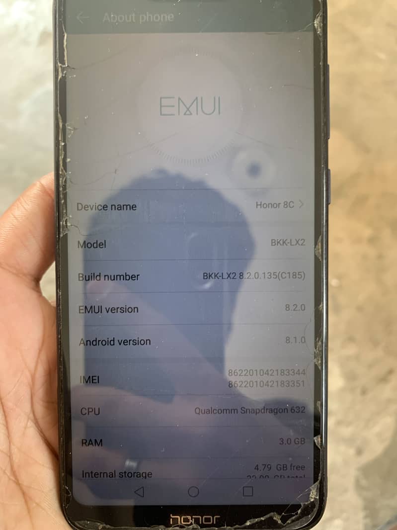 Honor 8c 2