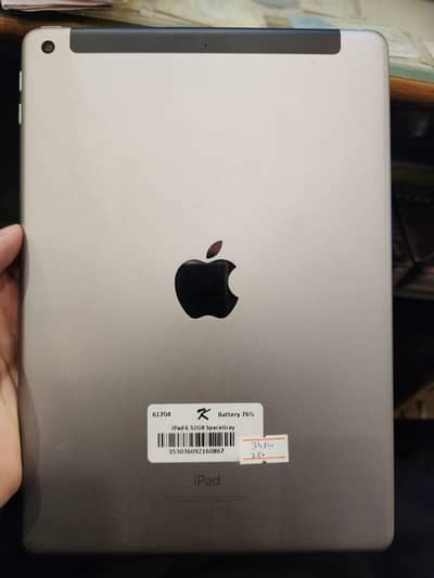 Ipad 6 generation 32 gb