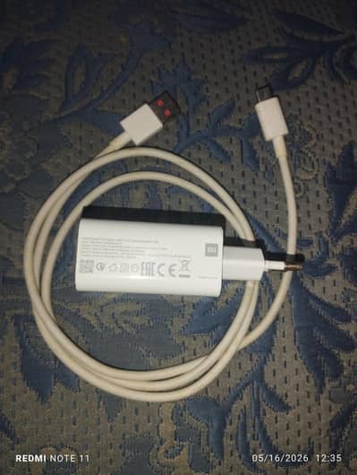 Xiaomi Original Box Pulled 33w Mi Turbo Charging Adapter With Cable