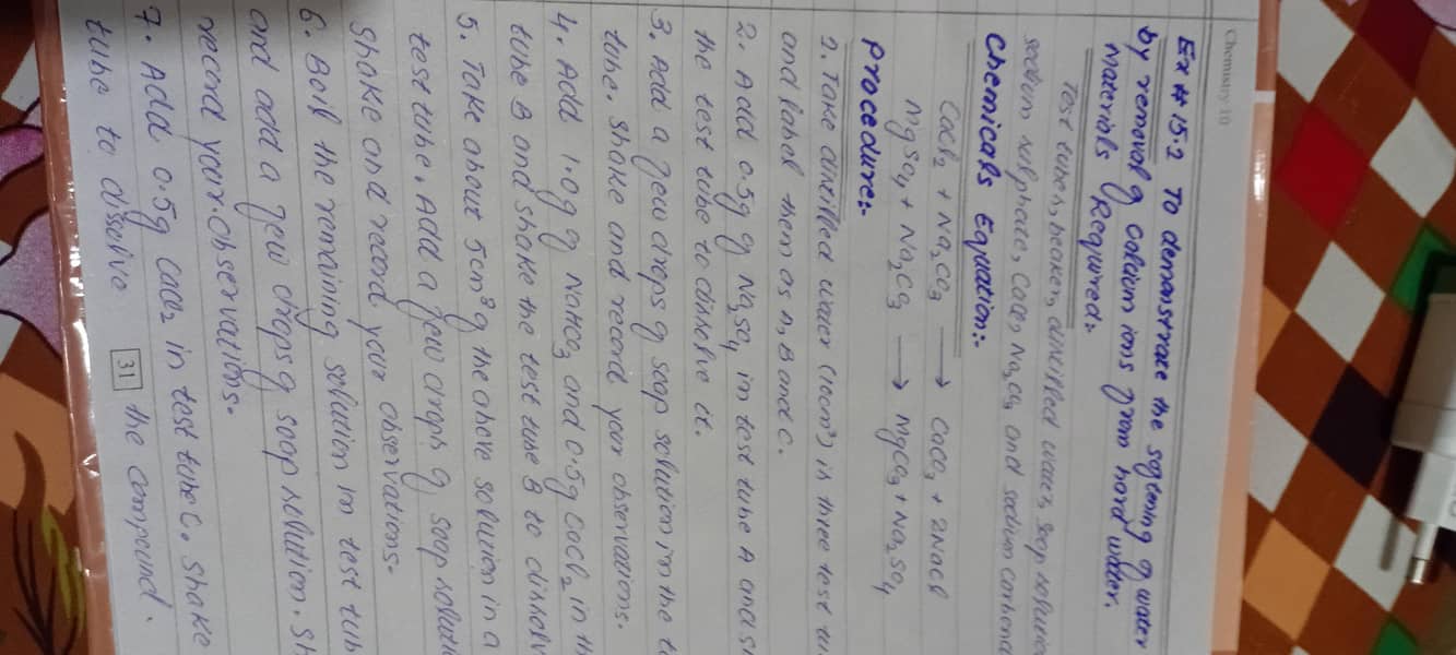 Assignment wriiting and practical notebook writting 3
