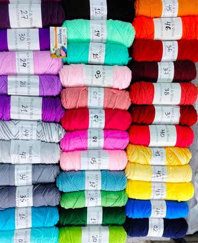 12 Pcs Acrylic Yarn Mix Packet