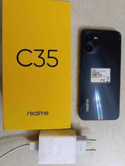 Realme C35 with Box 4GB 128GB 50MP Camera PTA Approved