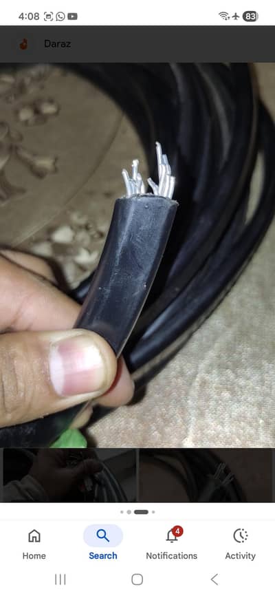 wapda 7/64 used wire for sale