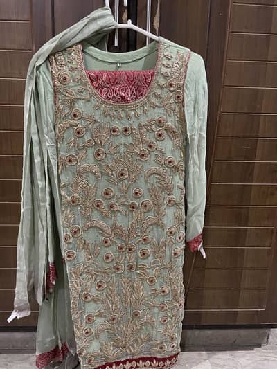 3 piece party wears embroidery