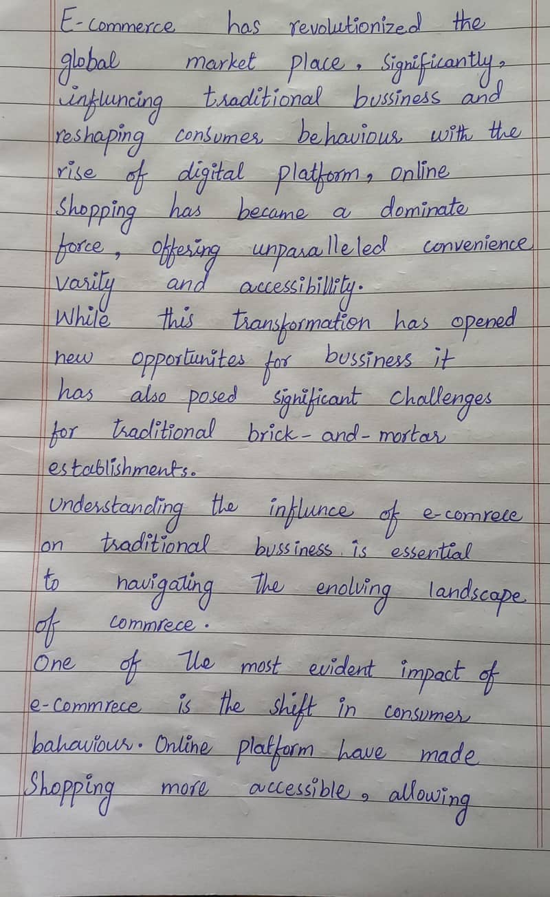 Handwritten Assignment & Notes Writing Services 0