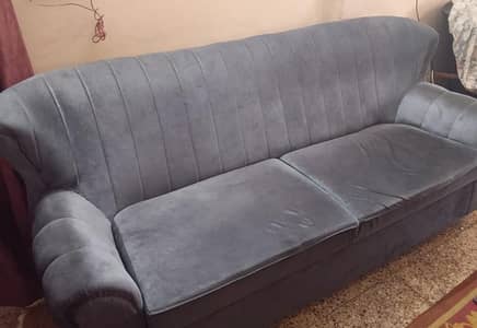 Luxury Grey Sofa Set – Like New Condition | Premium Foam & Fabric