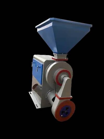 Sm 18 rice polisher with motor,box and atta chakki