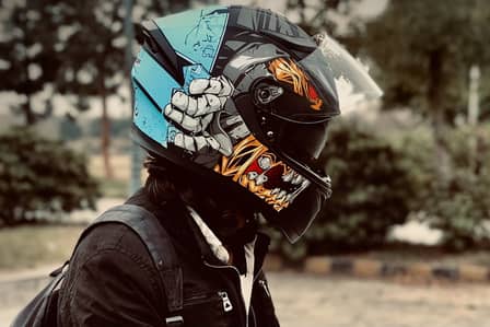 Heavy bike Helmet