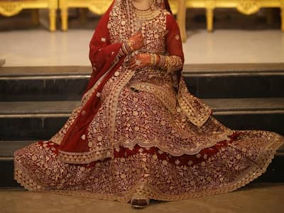 Beautiful Traditional Bridal Sharara for sale