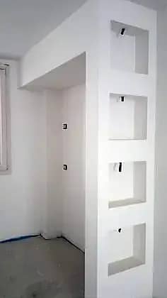 gypsum board partition/glass partition/cement partition/gypsum ceiling