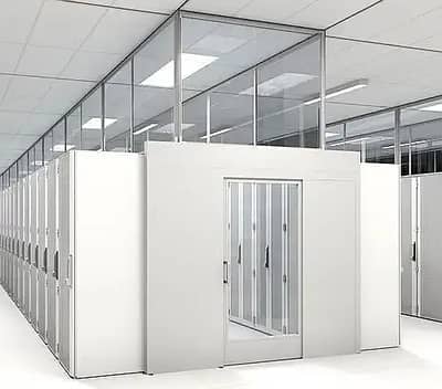 glass partition/gypsum board partition/gypsum ceiling/cement partition