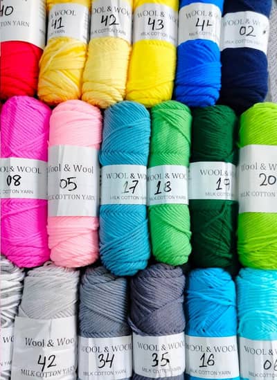Acrylic Yarn available in all colours