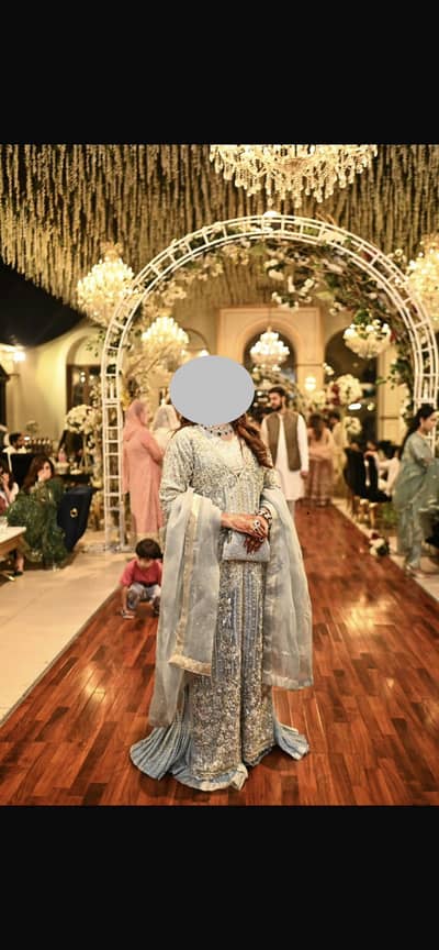 Wedding dress / Valima barat dress / shadi dress in brand new