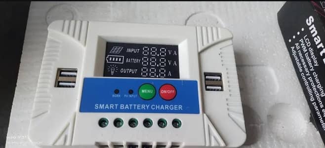 PMW solar battery charger