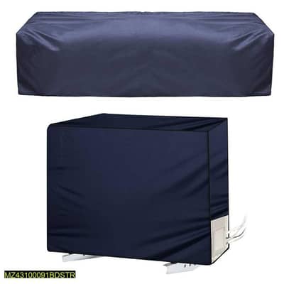 Dustproof Indoor AC Cover - Navy Blue
