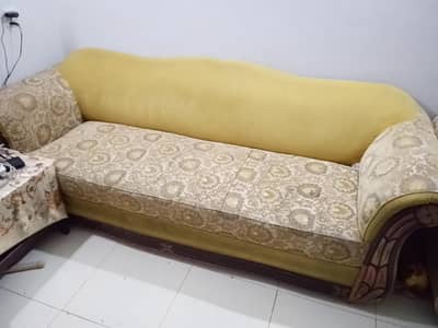 5 Seater Family Sofa Set for Sale – Good Condition