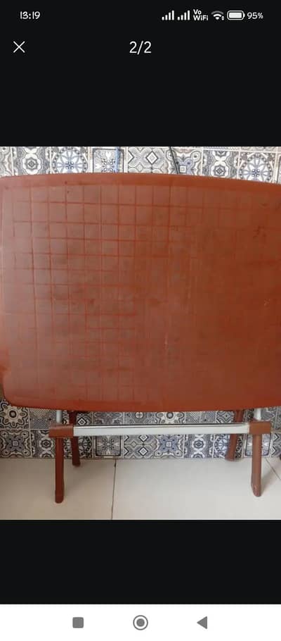 beautifull chair and tables material plastic and color brown