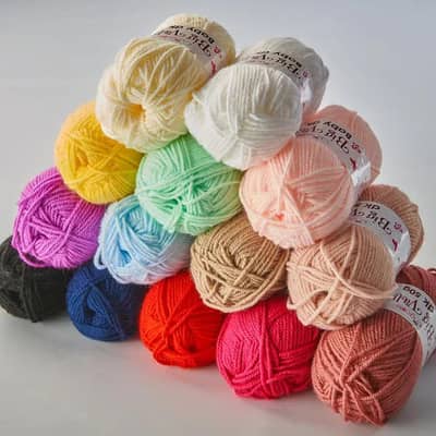 Bally Double Knit Acrylic Yarn - 90g - 100% Acrylic
