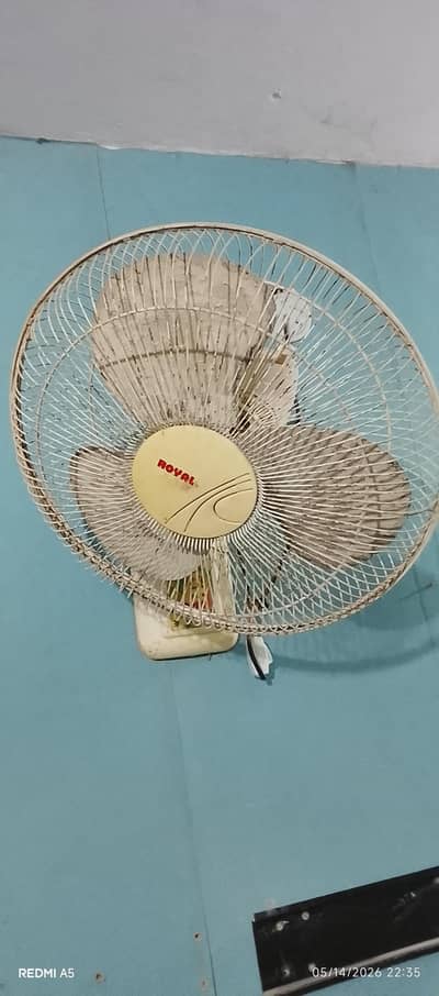 Royal Bracket Fan Running Condition in Cheapest Price