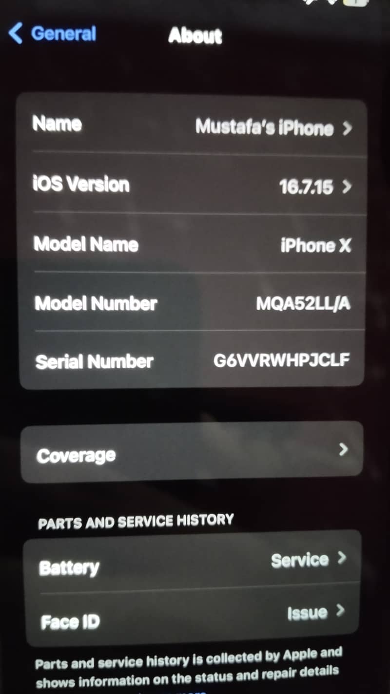 iPhone X 5