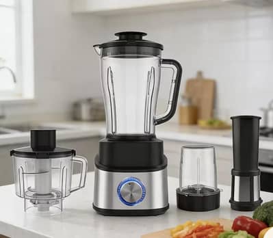 Kitchen genie multi function blender 4in1 1.8 large capacity