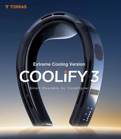 TORRAS COOLIFY 3 Wearable Air Conditioner - Cooling and Heating Fan