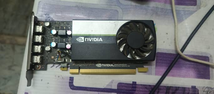 Nvidia T1000 128 bit gddr6 Graphics card 4gb