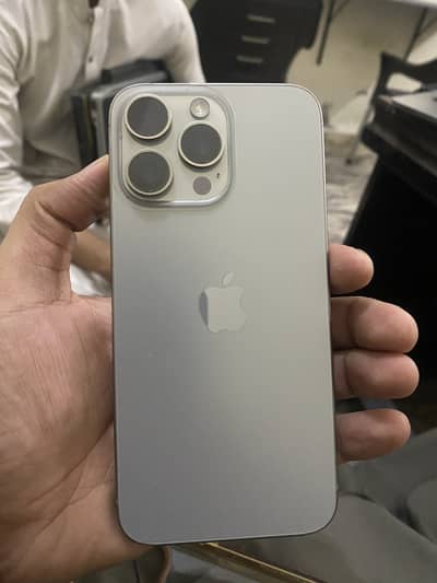 I phone 15 pro max 256 dual physical sim
