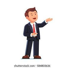 Sale Man And Cashier